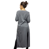 Tapado Veromoda Gris Style GRACE SOLID L/S LONG CARDIGAN(PM-EC-2)