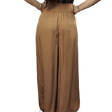 Pantalon Vero Moda Marron Claro Style ARIA SOFT 9/10 LOOSE PANTS(VMC-NC)