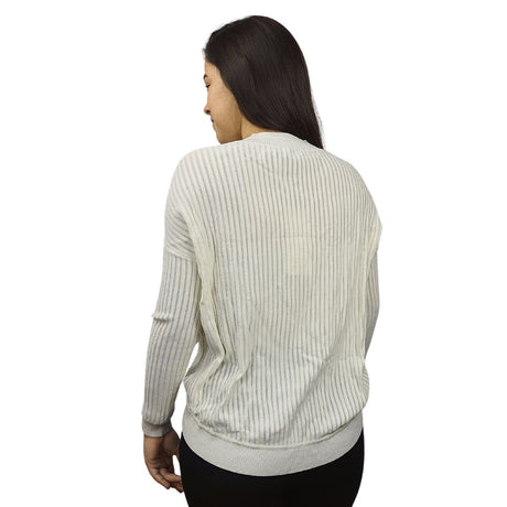 BLusa Vero Moda Blanco Style SOLANGE L/S KNIT(NL)