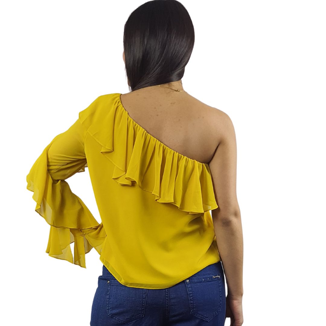 Blusa Vero Moda Amarillo Style DARYAN SOLID L/S SHIRT CL1(BJ)