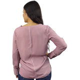 Blusa Vero Moda Rosa Vieja Style BEA L/S TOP(MM)