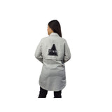 Chaqueta Vero Moda Gris Claro Style PLUTO L/S COAT(MM)
