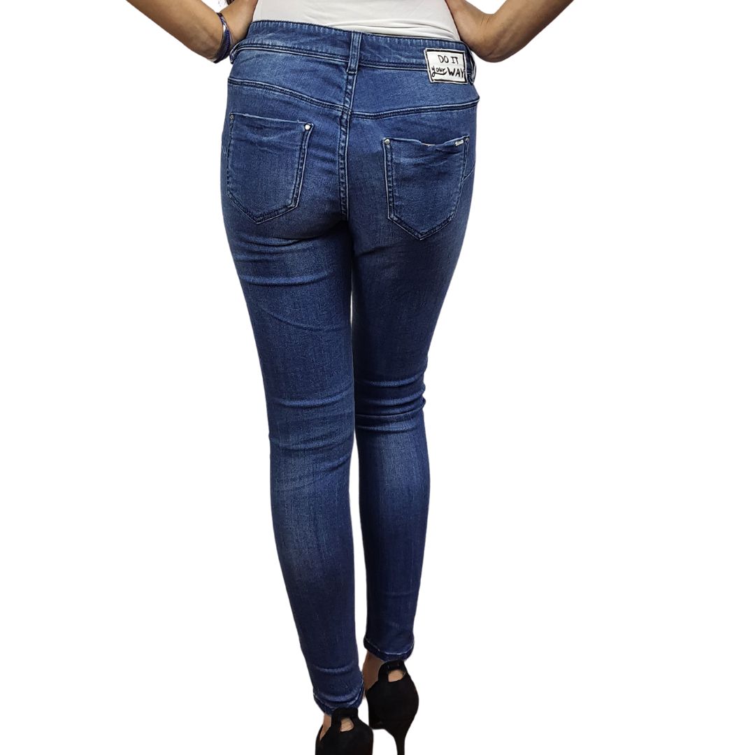 Jeans Vero Moda Azul Style TAPE X-SLIM JEANS(UM)
