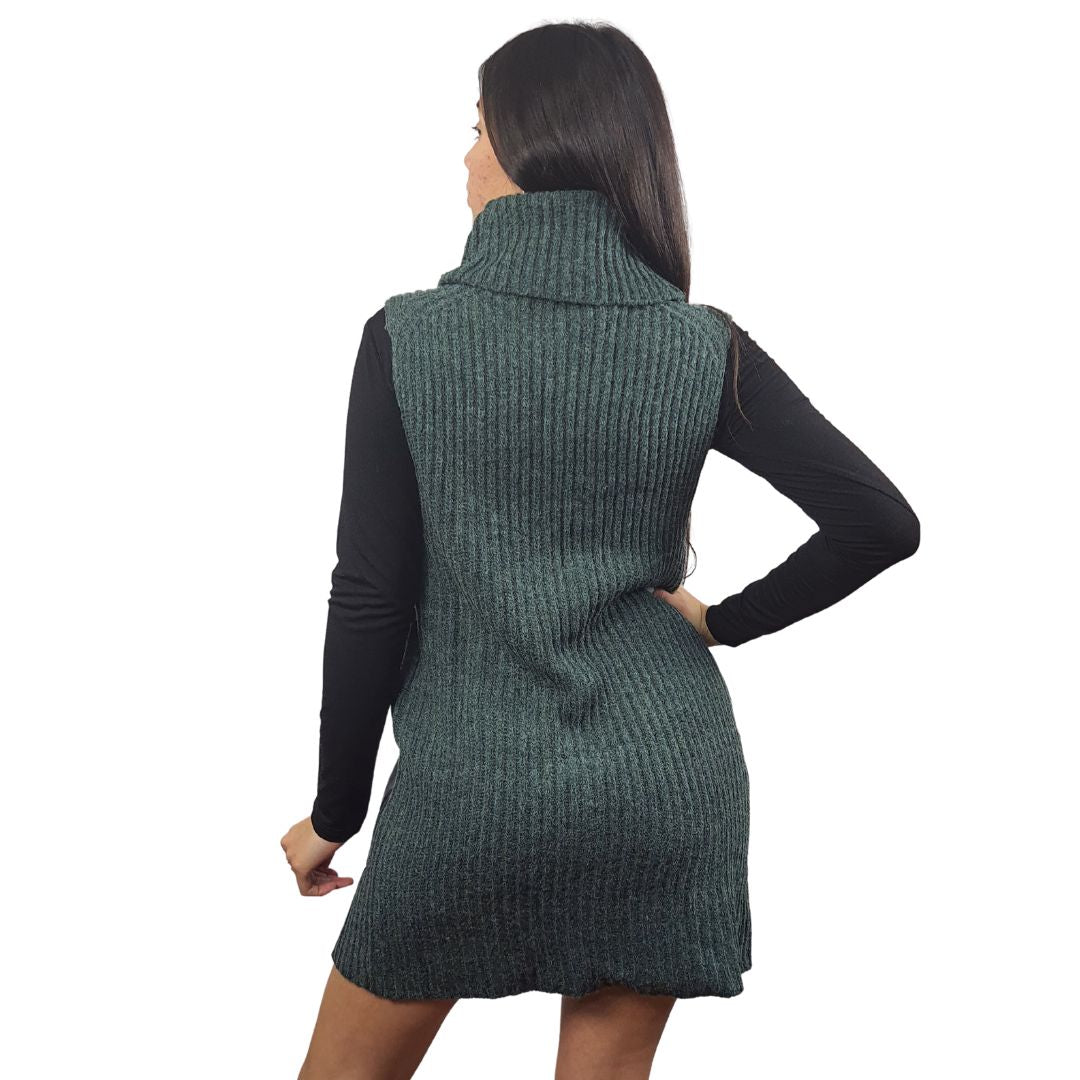 Vestido Vero Moda Verde Style PENCIL S/L KNIT SET(MW-EC-3)