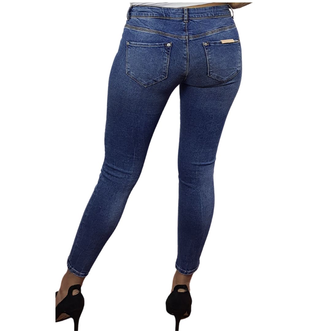 Jeans Vero Moda Azul Style CRAYON 9/10 X-SLIM JEANS(MM)