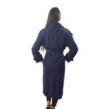 Blazer Vero Moda Azul Oscuro Style EC OVERSIZE L/S WOOL COAT(VMC-NL)