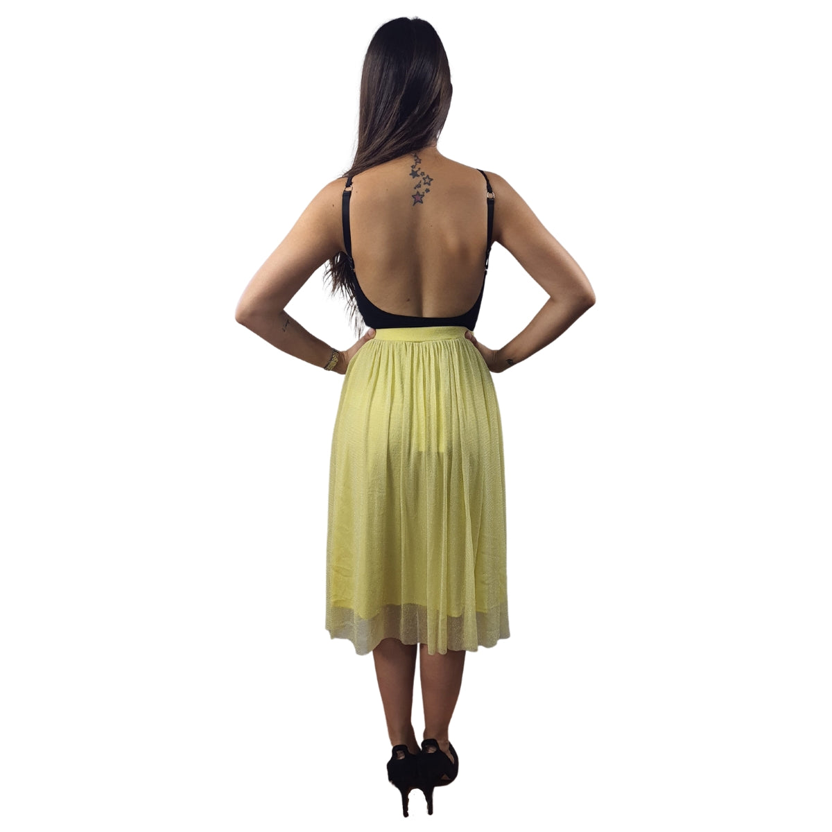 Falda Vero Moda Amarillo Style LESLEY JERSEY SKIRT(NN)