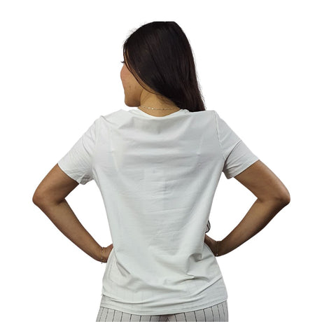 Polera Vero Moda Blanco Style AMY S/S TOP(SD)