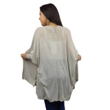Tapado Vero Moda Gris Color Style AFRICA L/S OPEN CARDIGAN(SD)