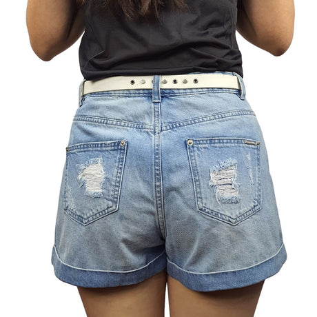 Short Vero Moda Azul Claro Style CHERVIL HW DENIM SHORTS(NE-CT-2)