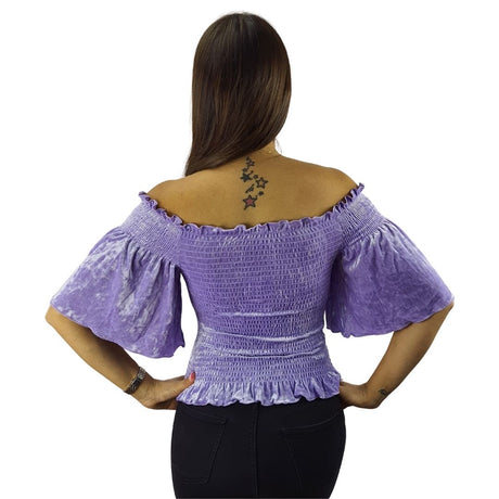 Top Vero Lila Style Moda JOSIE 1/2 TOP(PF)