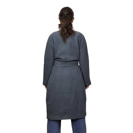 Blazer Vero Moda Gris Style BEATE L/S WOOL COAT(NL)