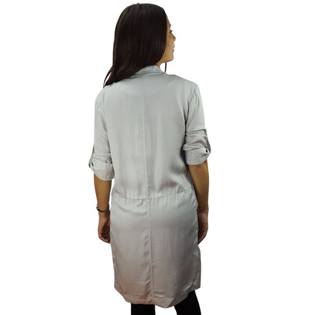 Blazer Vero moda Gris  Style LOLITA SOLID 3/4 BLAZER(VMC-NE-EC-3)