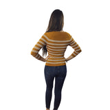 Blusa Vero Moda Mostaza Style CARRY 3/4 KNIT(NL)