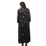 Vestido Vero Moda Negro Style CROSS 3/4 LONG SHIRT SET(NN)