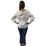 Blusa Vero Moda Blanco Style LINDY 3/4 TOP(NC)