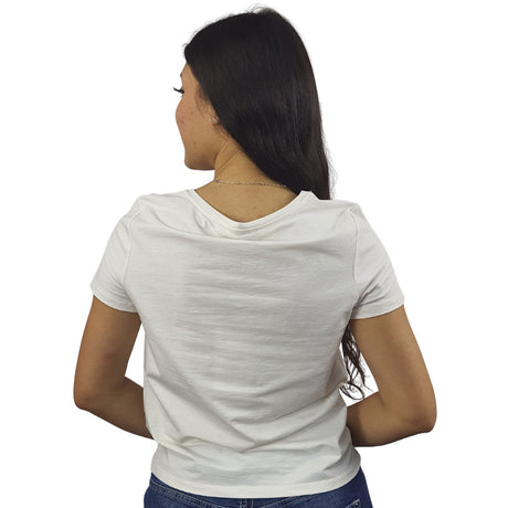 Polera Vero Moda Beige Style JO S/S TOP(HH)