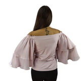 Blusa Vero Moda Rosa Vieja Style FLORE 44654 JERSEY TOP(VMC-NC)