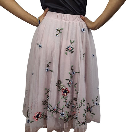 Falda Vero Moda Rosa Vieja Style MERIDA JERSEY SKIRT(VMC-NR)