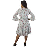 Vestido Vero Moda Blanco Style SILKE PITAYA 3/4 SHIRT(NN)