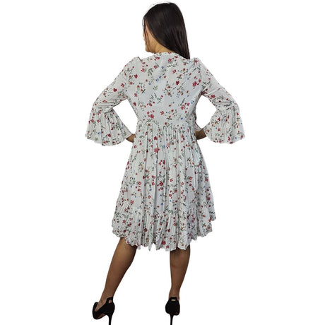 Vestido Vero Moda Blanco Style SILKE PITAYA 3/4 SHIRT(NN)