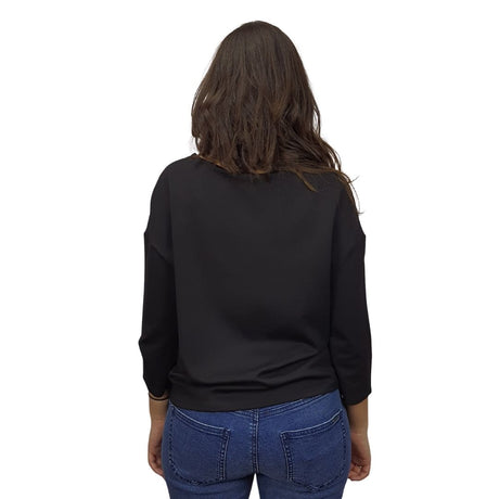 Blusa Vero Moda Negro Style JOANNA 3/4 TOP(MM)