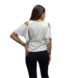 Blusa Vero Moda Blanco Style ELLEN S/S JERSEY TOP(VMC-HH)