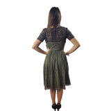 Vestido Vero Moda Verde Style ENYO S/S DRESS SET(NN)