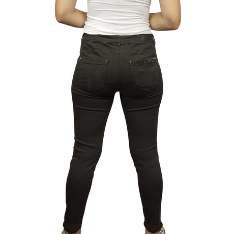 Pantalon Vero moda Negro Style INSECTS 9/10 LW X-SLIM JEANS(NC)