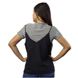 Polera Vero Moda Negro Style KYLE S/S TOP SET(TP)