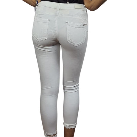 Jeans Vero Moda Blanco Style INSECTS 9/10 LW X-SLIM JEANS(NC)
