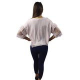 Blusa Vero Moda Rosa Vieja Style JOHN 3/4 JERSEY TOP(VMC-BJ)