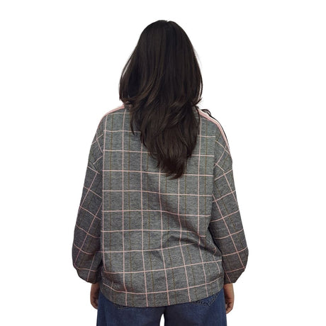 Blusa Vero Moda Gris Style PAPI 3/4 JERSEY TOP(LL)
