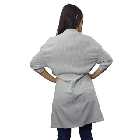 Blazer Vero Moda Gris Claro Style ROSE 3/4 BLAZER(VMC-PM-ET-3)