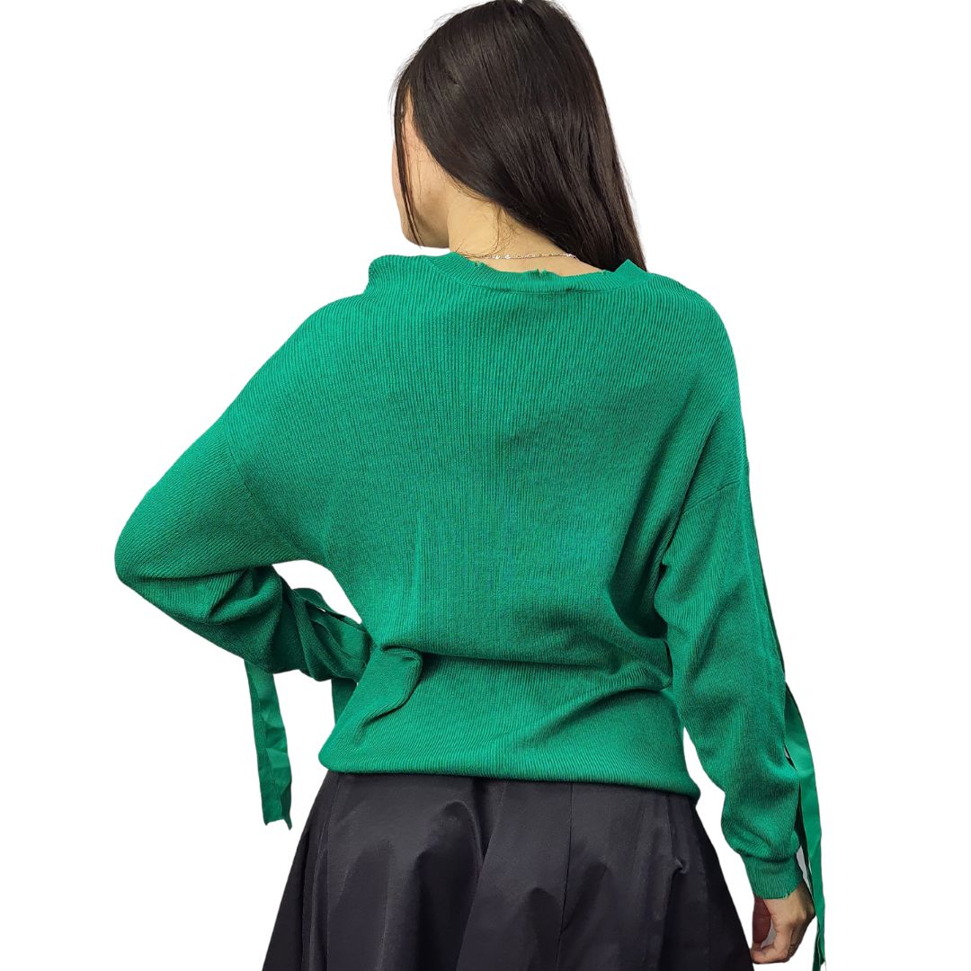 Sweater Vero Moda Verde Style IBIS L/S KNIT(LL)