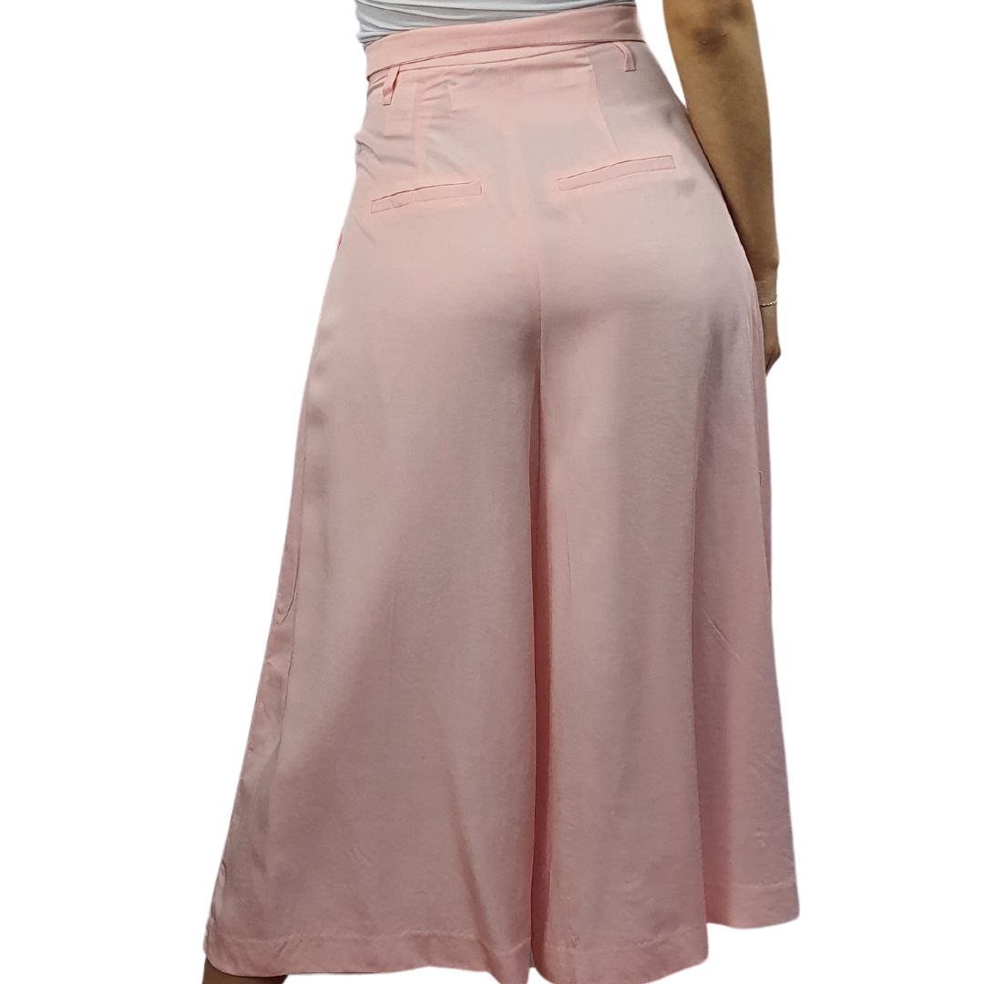 Pantalon Vero Moda Rosado Style HARRY SOFT 7/8 WIDE PANTS(FL)