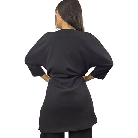 Blazer Vero Moda Negro Style DIAN 7/8 SWEAT COAT(MM)
