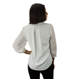 Blusa Vero Moda Blanco Style PAIR 3/4 SHIRT(NR)