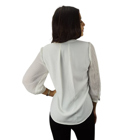 Blusa Vero Moda Blanco Style PAIR 3/4 SHIRT(NR)
