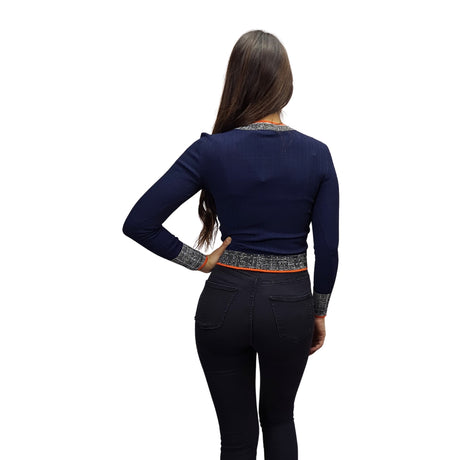 Sweater Vero Moda Azul Oscuro Style HARRY L/S KNIT(UM)