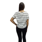 Polera Vero Moda Blanco Style DUBA S/S TOP(SD)