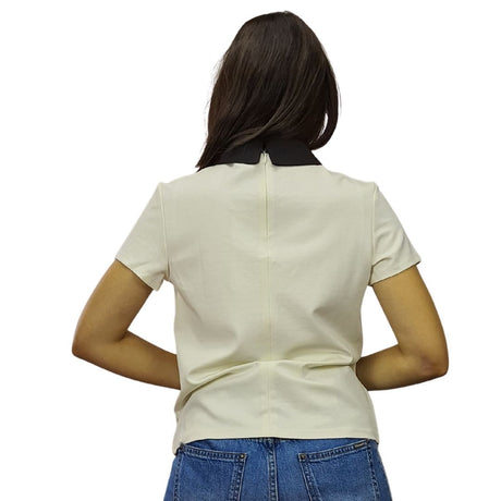 Blusa Veromoda Blanco  Style EYES S/S TOP(TP-ES-2)