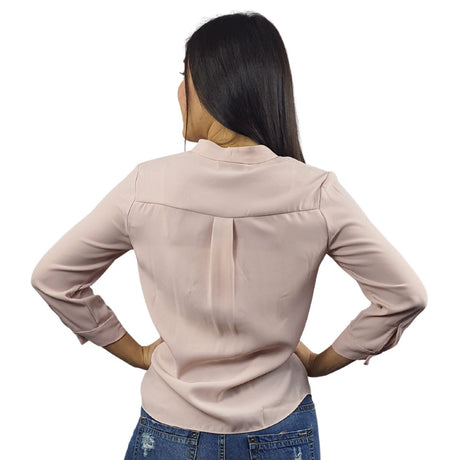 Blusa Vero Moda Rosa Vieja Style CHERRY 3/4 SHIRT(VMC-NR)