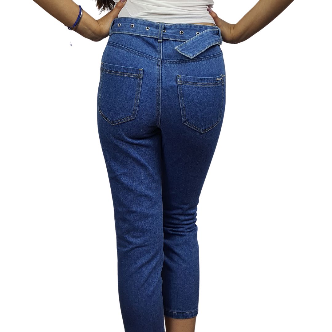 Jeans Vero Moda Azul Style YIELD 7/8 MW GIRLFRIEND JEANS(FL)