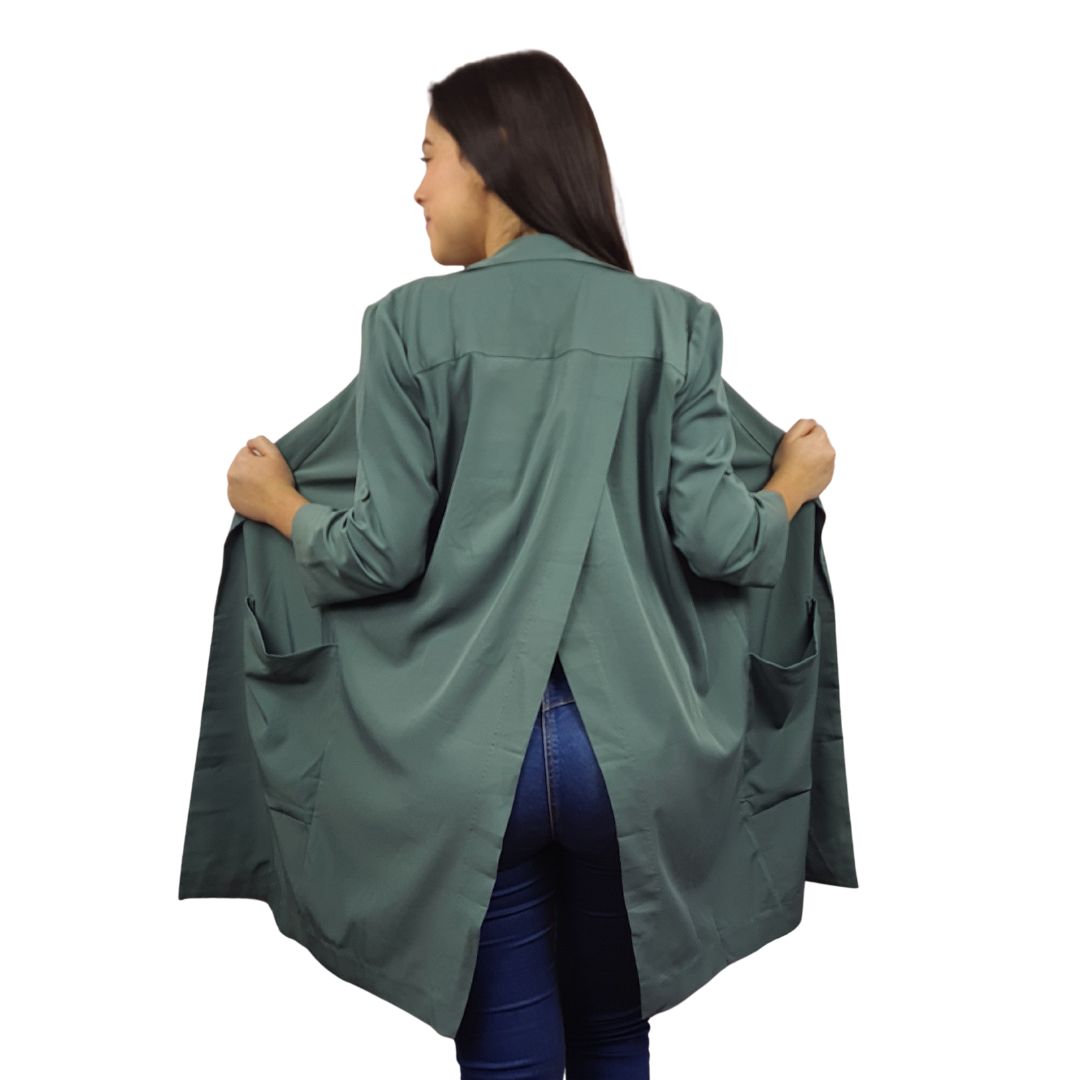 Blazer Vero Moda Verde Style HELENE 3/4 BLAZER(VMC-TP)