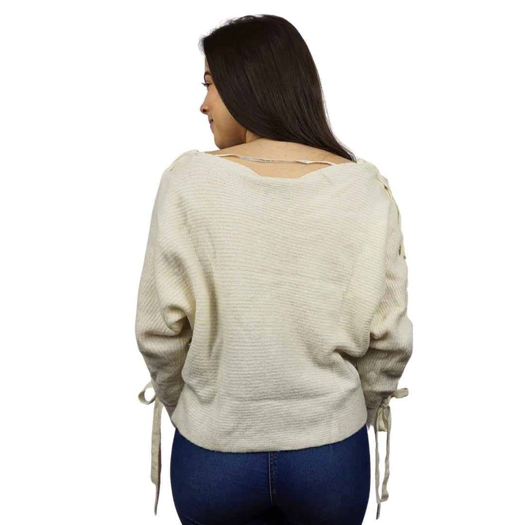 Sweater Vero Moda Blanco Style UNIT L/S KNIT(VMC-PF)