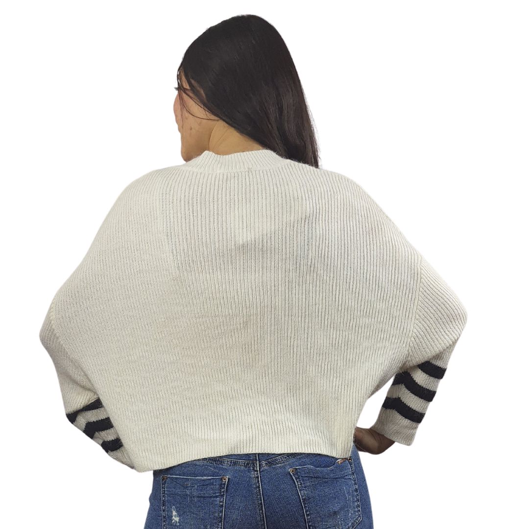 Sweater Vero Moda Blanco Style GEMMA L/S KNIT(MW-CS-2)