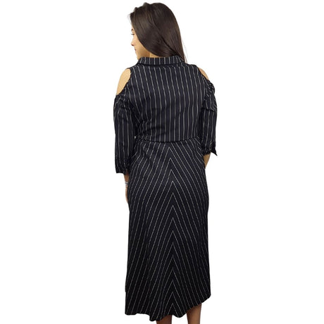 Vestido Veromoda Negro Style KITE 1/2 SHIRT(MP)