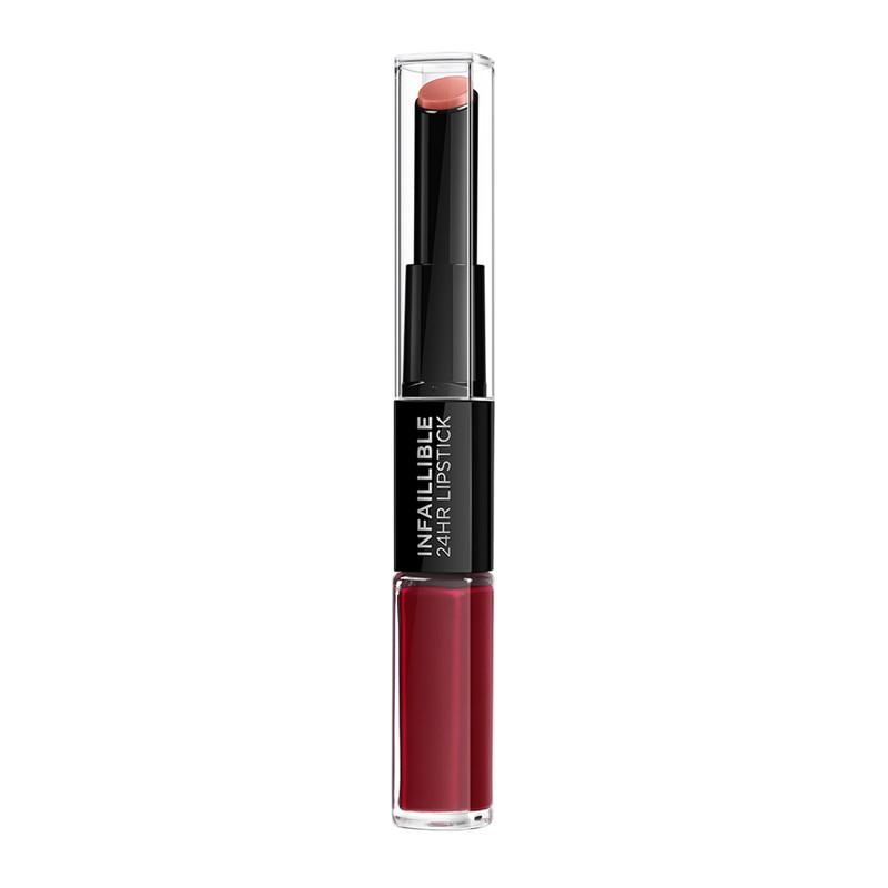 L'Oreal Paris Infallible 24Hr 2-Step Lipstick  700 Boundless Burgundy