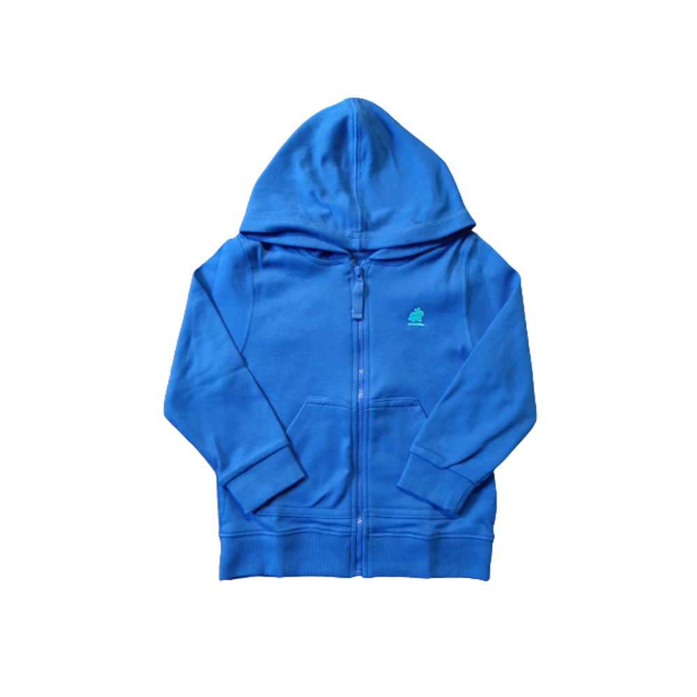 Canguro Babycottons Kanga Azul Logo Verde
